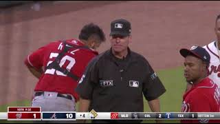 Angel Hernandez Nails Type 1 Obstruction Rundown