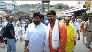 Music Director Thaman & Hero Ashwin Babu Visits Tirumala | TTD | Tirupathi | 10TV Entertainment