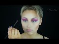 jewel tone eyeshadow with colorful tears makeup tutorial alexandra anele