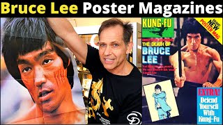 BRUCE LEE Kung Fu Monthly Poster Magazines | Bruce Lee vintage posters!