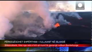 PËRKEQËSOHET SHPËRTHIMI I VULLKANIT NË ISLANDË. TEMA TV. 6 SHTATOR 2014