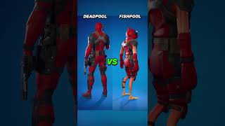 Deadpool vs Fishpool in Fortnite #shorts #fortnite #marvel