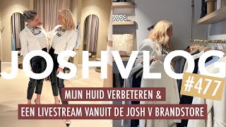 RESULTATEN VAN MIJN HUIDBEHANDELING \u0026 STYLINGSESSIES IN DE BRANDSTORE | JOSHVLOG #477