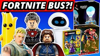 LEGO NEWS! Fortnite Battle Bus? Hulkbuster Reveal! 2023 Modular! LOTR! Disney 100 Years! Target Vote