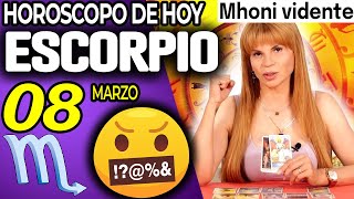 𝐃𝐄𝐓𝐄𝐍𝐓𝐄 𝐘𝐀❗️𝐀𝐋𝐆𝐔𝐈𝐄𝐍 𝐏𝐑𝐄𝐏𝐀𝐑𝐀 𝐔𝐍𝐀 𝐌𝐀𝐋𝐃𝐀𝐃🤬 Escorpio ♏ MONHI VIDENTE 🔮 Horoscopo De Hoy 8 De Marzo 2024