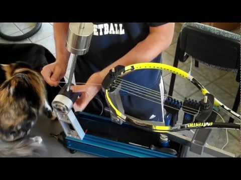 Tennis Racket Stringing for beginners by a beginner using the Gamma X-2 Gamma Progression II Tennis Racket Stringing for beginners by a beginner using the Gamma X-2 Gamma Progression II