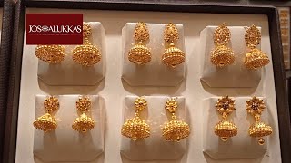 Jos Alukkas Gold Earring Collections!