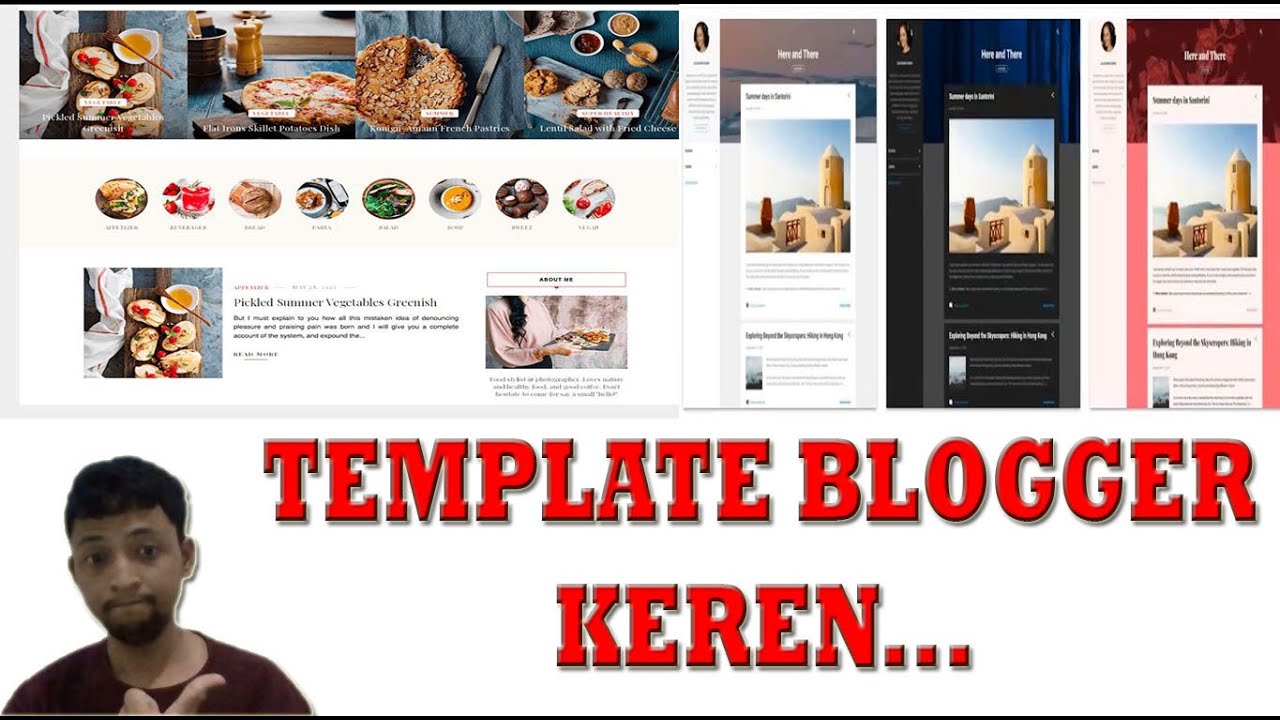 Tutorial Cara Mengganti Template Di Blogger Super Keren - YouTube