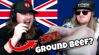 2 AMERICANS TRY AUSTRALIAN FOOD