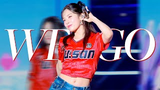 [4K 60p] 241103 'WE GO' 프로미스나인 박지원 직캠 | 롯데자이언츠 더레드 팬스티벌 | fromis_9 Jiwon Lotte Giants fancam