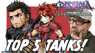 DFFOO STATE OF THE META OCTOBER 2023!!! TOP 5 TANKS TIER LIST!!!