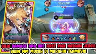 Laning Phase VS Natan? BUILD KHUSUS MM MAGIC! BIKIN SAVAGE! | Top Global Lesley Build Tersakit