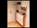 déco entrée meuble à chaussures ikea منظمات الأحذية من ايكيا organisateur de chaussures