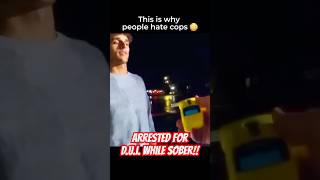Bro Got Arrested For DUI While Sober! 😳 #cops
