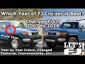 Which FJ Cruiser Year is Best? - All FJ Cruiser Changes 2007-2014