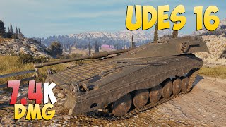 UDES 16 - 5 Kills 7.4K DMG - In the top! - World Of Tanks