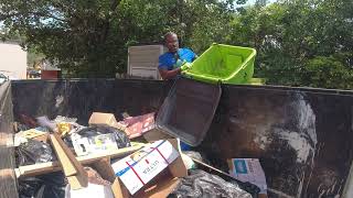 Dumpster Rescue: From Overflow to Order - Commercial Clean-Up by TrashOut.Biz!