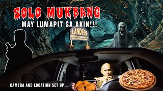 KINABAHAN AKO SA LUMAPIT SA AKIN LANDERS SOLO MUKBANG SA MASUKAL NA LUGAR