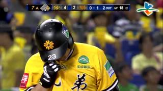 20130809 CPBL 象VS獅 7上 恰恰，你累了嗎？