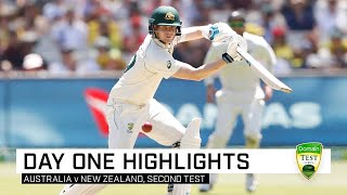 Smith leads the way as Australia take day one edge | Second Domain Test v New Zealand