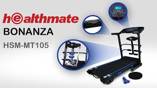 Treadmill BONANZA | 2.5 HP DC | 130 kg | Multi-function