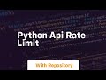 python api rate limit