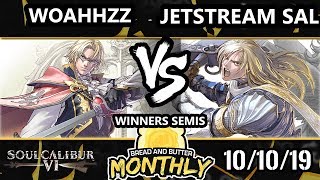 BnB 17 Soul Calibur VI - Woahhzz (Raphael) Vs. Jetstream Sal (Siegfried) SCVI Winners Semis