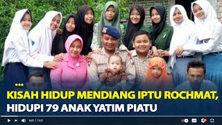 Kisah Hidup Mendiang Iptu Rochmat, Polisi Menyambi Berdagang Buah-buahan Hidupi 79 Anak Yatim Piatu