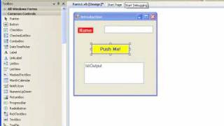 Visual Basic 2008 for Beginners: Tutorial 2 - Common properties