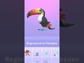 cought toucannon ✨ pokemogo shortsfeed pokemon shinypokemon shorts