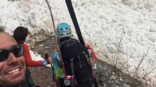 Mountaineers Capture Spectacular Avalanche in Canada's Rocky Mountains