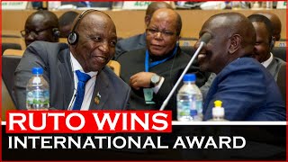 Ruto wins international Excellence award| News54