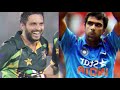 shahid afridi vs ashwin afridi best batting ever in cricket history