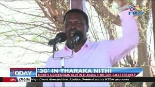 Governor Njuki urges government to buy green grams from Tharaka Nithi