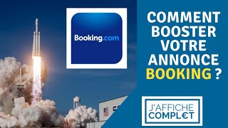 Booster son annonce BOOKING en 5 minutes