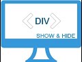 JQuery show and hide div on mouse click | jQuery | BlueTek