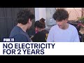 East LA family lives without power for 2 years