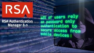 RSA Authentication Manager 8.0