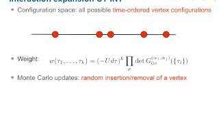 INT 13-2a: Matthias Troyer, Continuous time solvers for quantum impurity problems