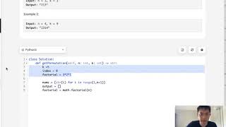 Leetcode - Permutation Sequence (Python)