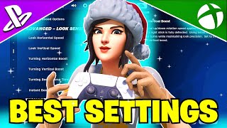 NEW BEST Controller SETTINGS + Sensitivity on PS4 (Fortnite Tutorial)