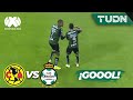 ¡UN GOLAZO! Suárez y la ley del ex | América 0-1 Santos | Liga Mx Apertura 22 -J5 | TUDN