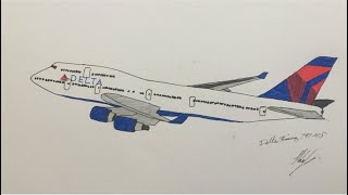 The Best way to Draw any Airplane Realistically (Easy)