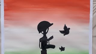 || How To Draw Independence Day Drawing || Small Tribute To KARGIL Warriors #indianarmy