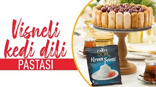 Vişneli Kedi Dili Pastası: Dengeli ve Hafif 😉🍒