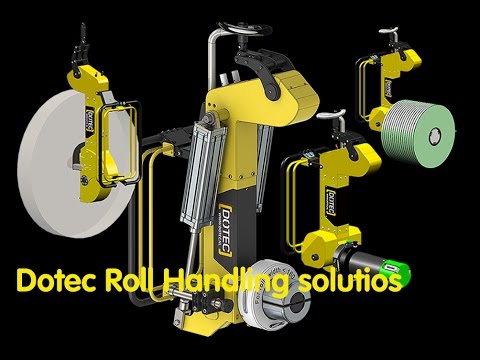 Innovative Roll Handling Solutions By Dotec Youtube