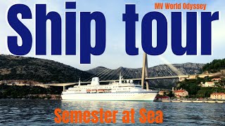 Ship Tour - Semester at Sea Fall 2019