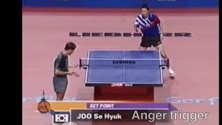 분노 유발자 주세혁, 이번엔 Backhand Beast 크레앙가