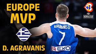 Dimitrios Agravanis 🇬🇷 | MVP - #FIBAWC 2023 European Qualifiers