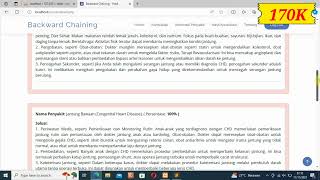 SOURCE CODE !!!, Aplikasi Sistem Pakar Metode Backward Chaining Berbasis Web